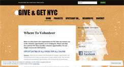 Desktop Screenshot of giveandgetnyc.org